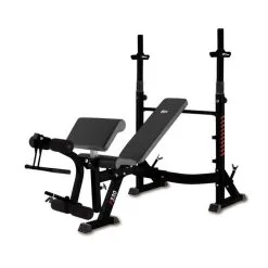 BH Fitness Banco Multiposición - Compacto, Robusto Y Estable - G330NFD Optima Press