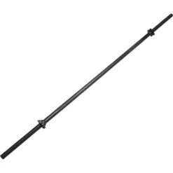 Barra De Pesas Gorilla Sports En Negro De 170cm Diámetro 30/31 Cm