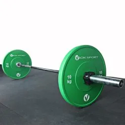 Barra Olímpica De 15kg De Halterofilia Viok Sport -Musculación barra olimpica de 15kg de halterofilia viok sport 2