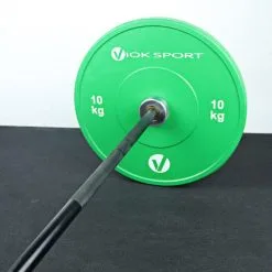 Barra Olímpica De 15kg De Halterofilia Viok Sport -Musculación barra olimpica de 15kg de halterofilia viok sport 3