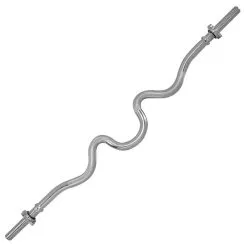 Barra Súper Z Curl Tunturi - 120 Cm