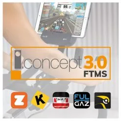 BH Fitness Bicicleta Elíptica I.FDC20 Studio G868I Semiprofesional 10 BH Fitness Bicicleta Elíptica I.FDC20 Studio G868I Semiprofesional -Musculación bicicleta eliptica ifdc20 studio g868i semiprofesional 3