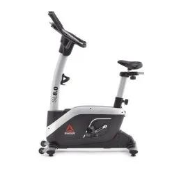 Reebok Bicicleta Estática - Cardio Estable Y Confortable - SL8.0 Silver -Musculación bicicleta estatica cardio estable y confortable sl80 silver 1
