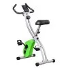 Bicicleta Estática Plegable Y Ajustable HOMCOM 86x47x112 Cm Verde 1 Bicicleta Estática Plegable Y Ajustable HOMCOM 86x47x112 Cm Verde -Musculación bicicleta estatica plegable y ajustable homcom 86x47x112 cm verde