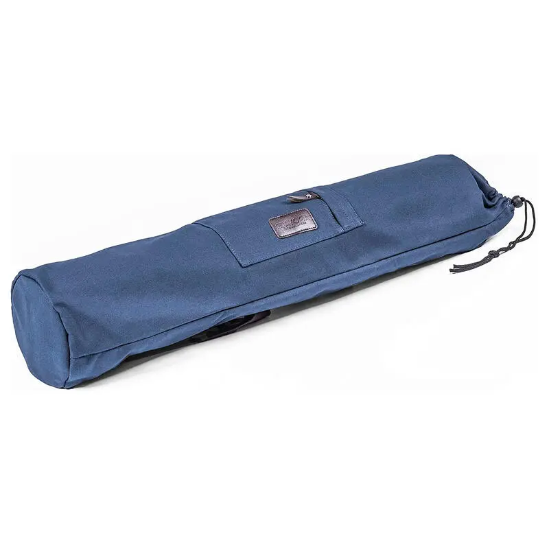 STAYOGA Bolsa Porta Esterilla Yoga Jeans Gris Algodón Orgánico 7 STAYOGA Bolsa Porta Esterilla Yoga Jeans Gris Algodón Orgánico - Imagen 5
