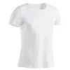 Domyos Camiseta Básica Manga Corta 100 Niña/Niño Blanco 2 Domyos Camiseta Básica Manga Corta 100 Niña/Niño Blanco -Musculación camiseta basica manga corta 100 nianio blanco