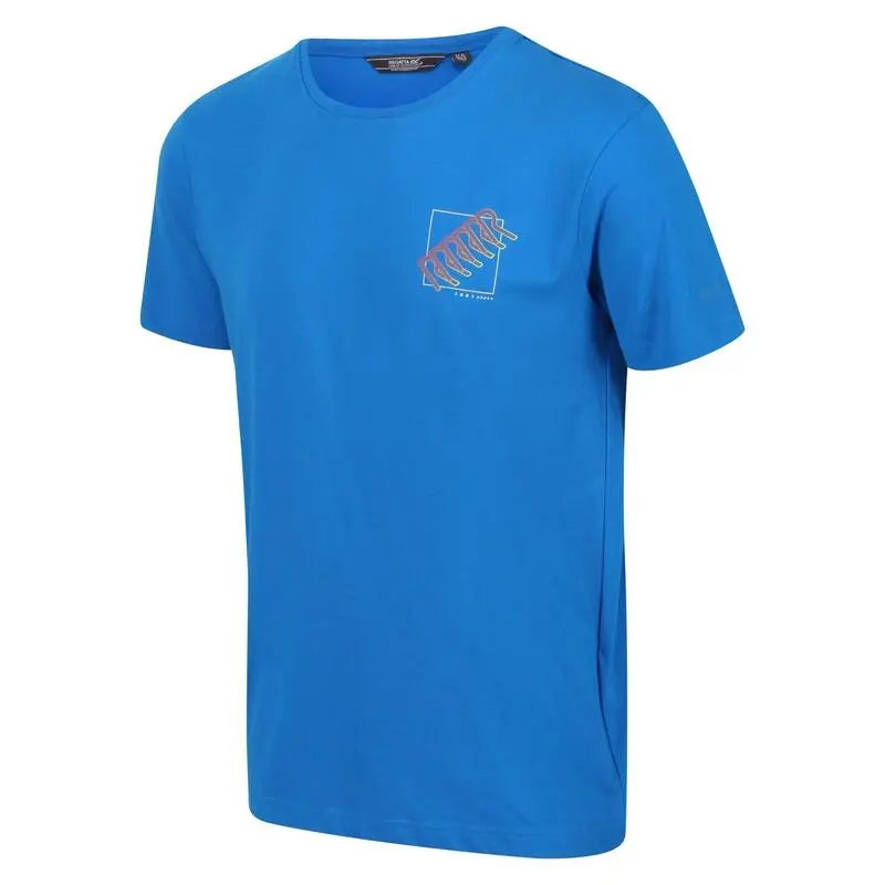 Regatta Camiseta Breezed Cuadrado Para Hombre Azul Imperial 6 Regatta Camiseta Breezed Cuadrado Para Hombre Azul Imperial - Imagen 4