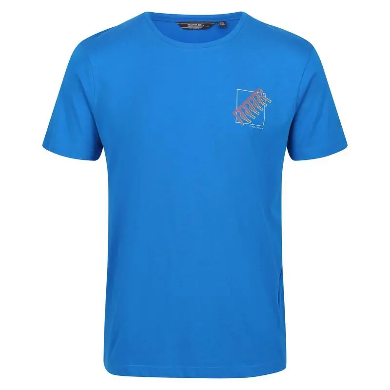 Regatta Camiseta Breezed Cuadrado Para Hombre Azul Imperial 3 Regatta Camiseta Breezed Cuadrado Para Hombre Azul Imperial