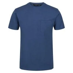 Regatta Camiseta Caelum De Slub Para Hombre Verde Ópalo 12 Regatta Camiseta Caelum De Slub Para Hombre Verde Ópalo -Musculación camiseta caelum de slub para hombre denim oscuro