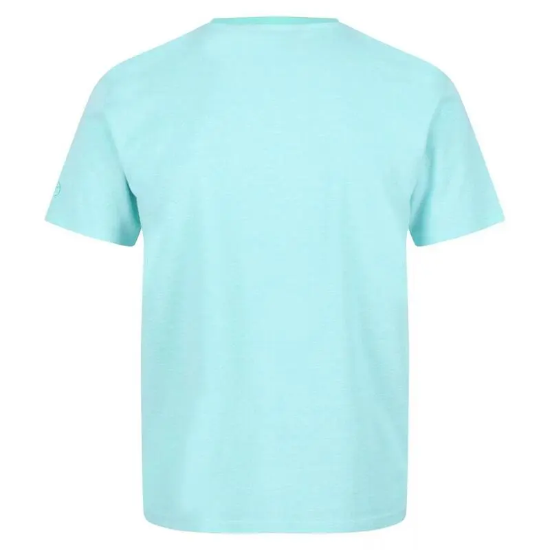 Regatta Camiseta Caelum De Slub Para Hombre Verde Ópalo 4 Regatta Camiseta Caelum De Slub Para Hombre Verde Ópalo - Imagen 2