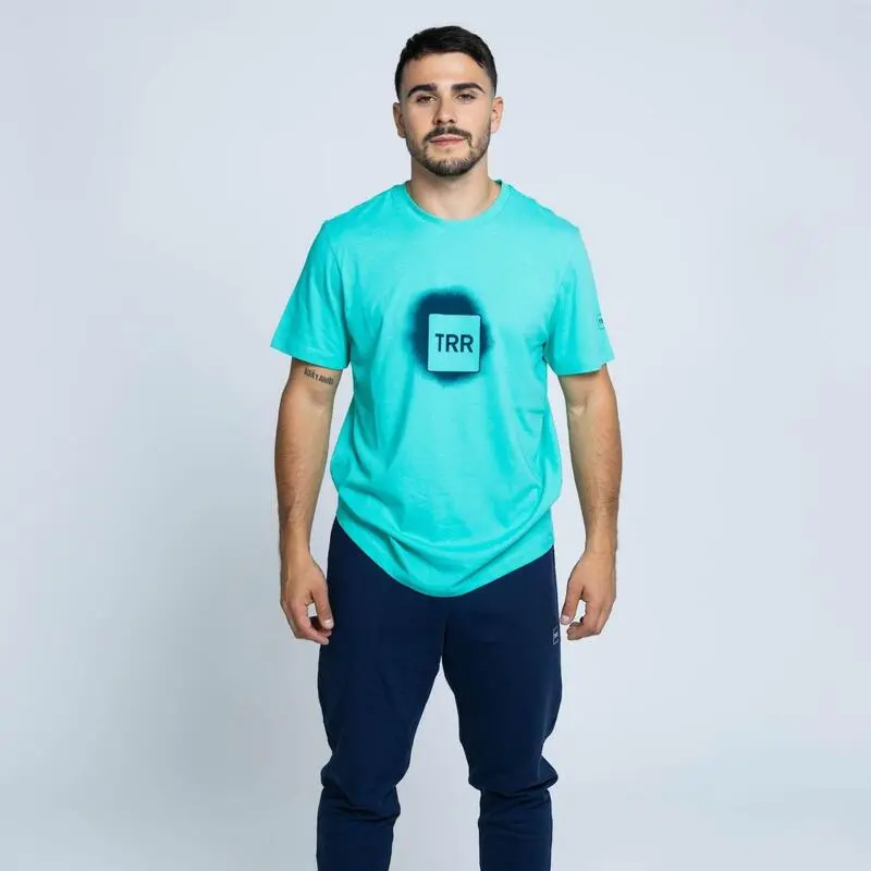 THE RUNNING REPUBLIC Camiseta De Manga Corta De Algodón Y Poliéster Reciclado De Hombre TRR Calipso 3 THE RUNNING REPUBLIC Camiseta De Manga Corta De Algodón Y Poliéster Reciclado De Hombre TRR Calipso