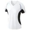 R-EVENGE Camiseta De Manga Corta Mujer Fitness Running Cardio Blanca 1 R-EVENGE Camiseta De Manga Corta Mujer Fitness Running Cardio Blanca -Musculación camiseta de manga corta mujer fitness running cardio blanca