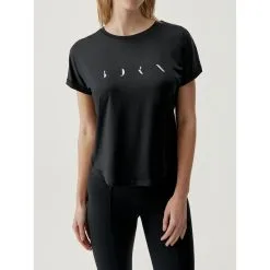 Born Living Yoga Camiseta Deportiva De Mujer De Manga Corta