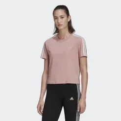 ADIDAS Camiseta Essentials Loose Cropped 3 Bandas