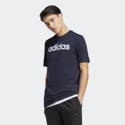 ADIDAS Camiseta Essentials Single Jersey Linear Embroidered Logo -Musculación camiseta essentials single jersey linear embroidered logo 5