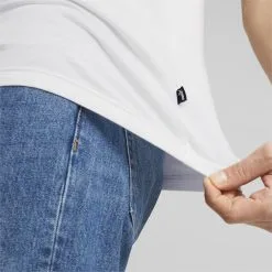 Camiseta Essentials+2 Colour Logo Hombre PUMA Blanco 9 Camiseta Essentials+2 Colour Logo Hombre PUMA Blanco -Musculación camiseta essentials2 colour logo hombre puma blanco 2