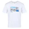 Regatta Camiseta Fingal Slogan Triatlón Para Hombre Blanco -Musculación camiseta fingal slogan triatlon para hombre blanco