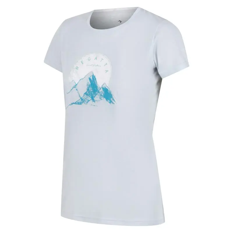 Regatta Camiseta Fingal VI Jaspeada Para Mujer Cyberspace 5 Regatta Camiseta Fingal VI Jaspeada Para Mujer Cyberspace - Imagen 3