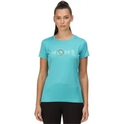 Regatta Camiseta Fingal VI Tierra Para Mujer Turquesa -Musculación camiseta fingal vi tierra para mujer turquesa 3