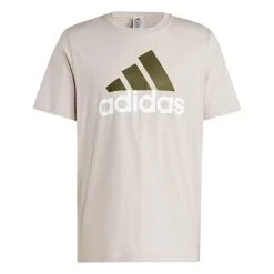 Camiseta Fitness Adidas Hombre Color Topo