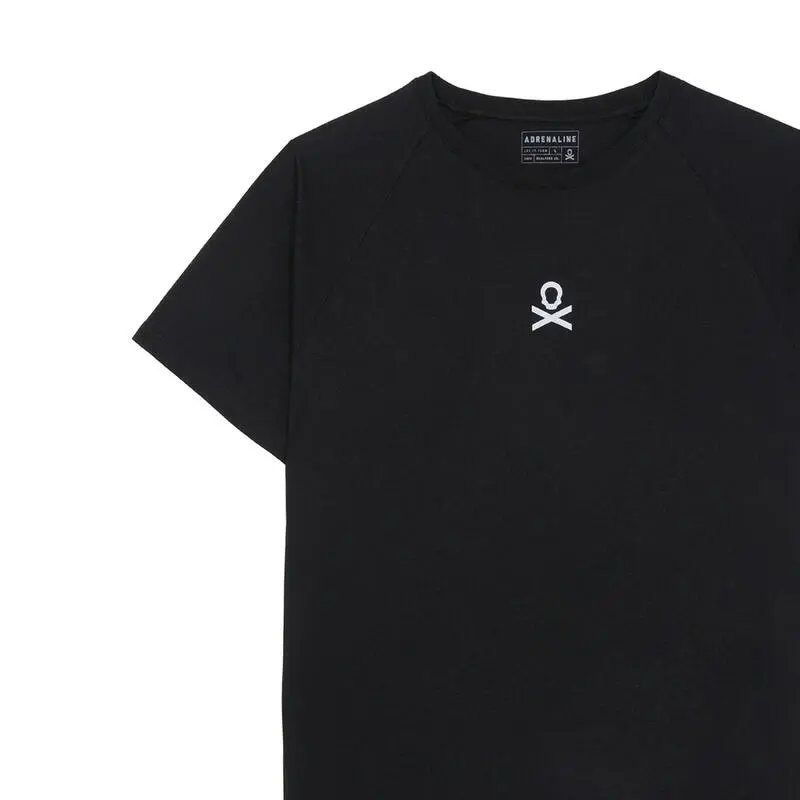 Camiseta Fitness Manga Corta Algodón Hombre Scalpers Adn 32893 Negro 7 Camiseta Fitness Manga Corta Algodón Hombre Scalpers Adn 32893 Negro - Imagen 5