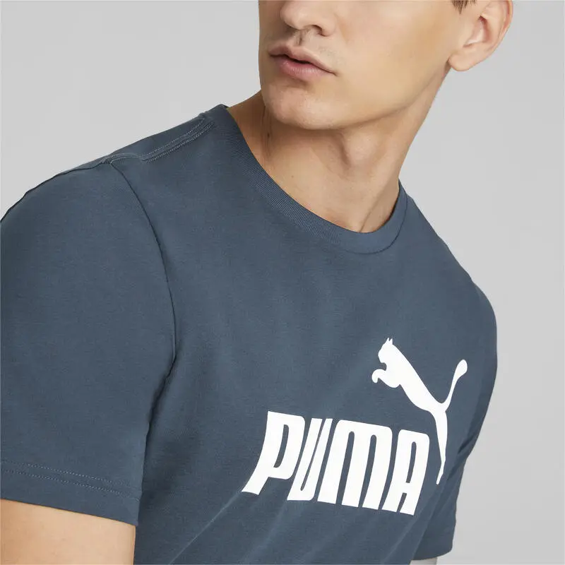 Camiseta Hombre Essentials Logo PUMA 6 Camiseta Hombre Essentials Logo PUMA - Imagen 4