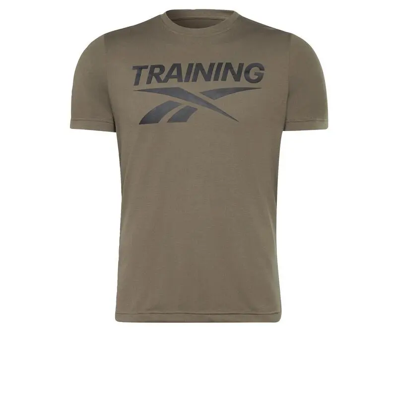 Camiseta Manga Corta Poliéster Reciclado Hombre Reebok Graphic Series Verde 3 Camiseta Manga Corta Poliéster Reciclado Hombre Reebok Graphic Series Verde