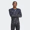 ADIDAS Camiseta Manga Larga Techfit Allover Print Training