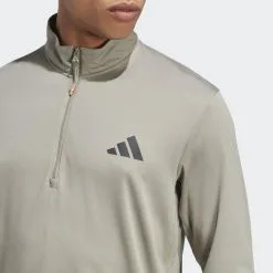 ADIDAS Camiseta Manga Larga Train Essentials Seasonal Training 1/4-Zip 11 ADIDAS Camiseta Manga Larga Train Essentials Seasonal Training 1/4-Zip -Musculación camiseta manga larga train essentials seasonal training 14 zip 4