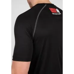 Camiseta Musculación Manga Corta Hombre GORILLA WEAR Performance Negro -Musculación camiseta musculacion manga corta hombre gorilla wear performance negro 4