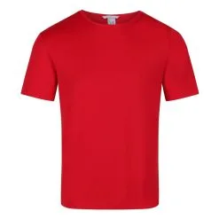 Regatta Camiseta Para Hombre Rojo Clásico