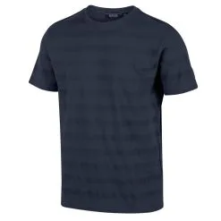 Regatta Camiseta Prestyn De Rayas Para Hombre Marino -Musculación camiseta prestyn de rayas para hombre marino 3