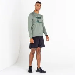 Dare 2b Camiseta Righteous II Ciclismo De Manga Larga Para Hombre Verde Ágave -Musculación camiseta righteous ii ciclismo de manga larga para hombre verde agave 3