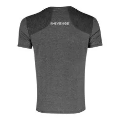 R-EVENGE Camiseta Técnica Manga Corta Hombre Fitness Running Cardio Gris 10 R-EVENGE Camiseta Técnica Manga Corta Hombre Fitness Running Cardio Gris -Musculación camiseta tecnica manga corta hombre fitness running cardio gris 2