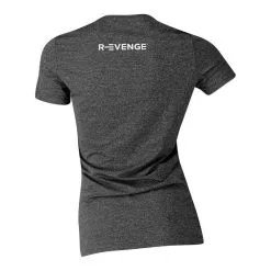 R-EVENGE Camiseta Técnica Manga Corta Mujer Fitness Running Cardio Gris 11 R-EVENGE Camiseta Técnica Manga Corta Mujer Fitness Running Cardio Gris -Musculación camiseta tecnica manga corta mujer fitness running cardio gris 3