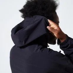 Domyos Chaqueta Fitness Negro Amplia Capucha -Musculación chaqueta fitness negro amplia capucha 2