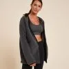 KIMJALY CHAQUETA M SHERPA YOGA GRIS OSCURO