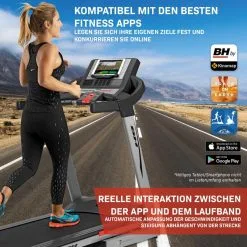 BH Fitness Cinta De Correr F2W DUAL G6473U -Musculación cinta de correr f2w dual g6473u 2