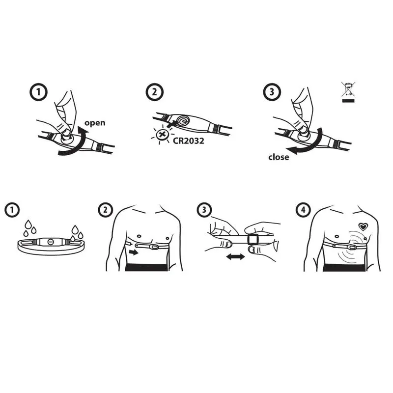 Cinturón Pulsómetro Domyos 4 Cinturón Pulsómetro Domyos - Imagen 2