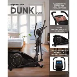 Entrenador Elíptico Electromagnético Zipro Dunk Gold IConsole+ -Musculación entrenador eliptico electromagnetico zipro dunk gold iconsole 2