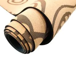 SAMARALI Esterilla De Yoga De Corcho Moon Eclipse -Musculación esterilla de yoga de corcho moon eclipse 4