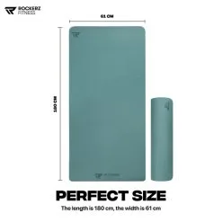 Rockerz Fitness Esterilla De Yoga - Esterilla De Fitness Antideslizante 10 Rockerz Fitness Esterilla De Yoga - Esterilla De Fitness Antideslizante -Musculación esterilla de yoga esterilla de fitness antideslizante 2