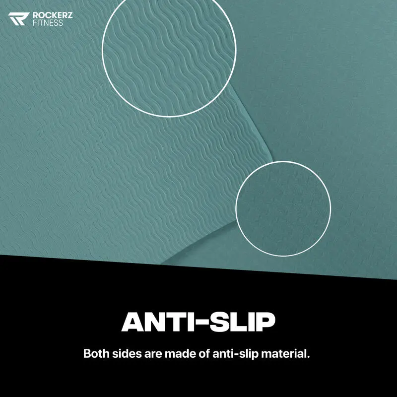 Rockerz Fitness Esterilla De Yoga - Esterilla De Fitness Antideslizante 6 Rockerz Fitness Esterilla De Yoga - Esterilla De Fitness Antideslizante - Imagen 4