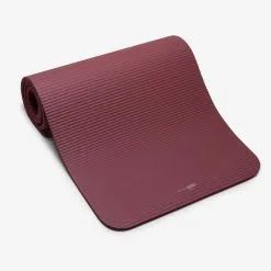 Domyos Esterilla Pilates Mat Confort Burdeos M 180 cm X 60 cm X 15 mm