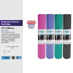 Esterilla Yoga 188x61 Cm 7 Mm Grosor Fitness Tech Rosa 11 Esterilla Yoga 188x61 Cm 7 Mm Grosor Fitness Tech Rosa -Musculación esterilla yoga 188x61 cm 7 mm grosor fitness tech rosa 4