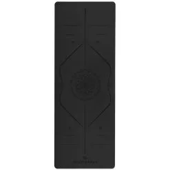YOGATERRAE Esterilla Yoga Negro PU Y Caucho Natural MANDALA LINEA DE CUERPO 11 YOGATERRAE Esterilla Yoga Negro PU Y Caucho Natural MANDALA LINEA DE CUERPO -Musculación esterilla yoga negro pu y caucho natural mandala linea de cuerpo 3