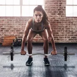 Juego De 2 Discos De Pesas Olímpicas 10 Kg SPORTNOW 32x32x4 Cm Negro -Musculación juego de 2 discos de pesas olimpicas 10 kg sportnow 32x32x4 cm negro 1