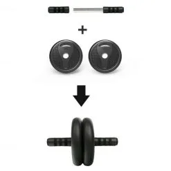 OZIO FITNESS Juego Kit 20 Kg De Mancuernas 4 En 1 MultiFit -Musculación juego kit 20 kg de mancuernas 4 en 1 multifit 3