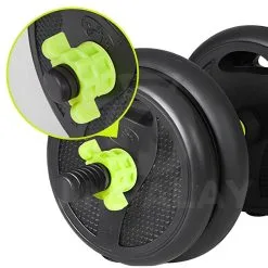 OZIO FITNESS Juego Kit 20 Kg De Mancuernas 4 En 1 MultiFit -Musculación juego kit 20 kg de mancuernas 4 en 1 multifit 4