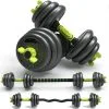 OZIO FITNESS Juego Kit 40 Kg De Mancuernas 4 En 1 MultiFit -Musculación juego kit 40 kg de mancuernas 4 en 1 multifit